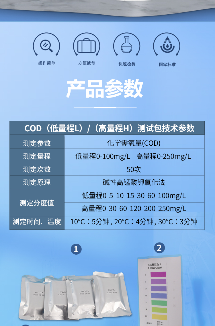 水質(zhì)多參數(shù)快速測(cè)試包