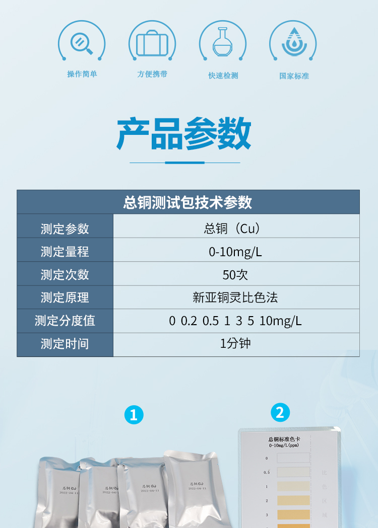 銅離子檢測試劑包